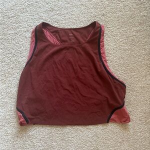 Nike yoga dri fit athletic crop top